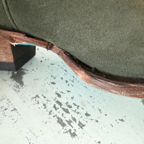 Lane EMMA JANE Womens Cowboy Bootie 6.5 Green Western Cowgirl Short Ankle Boots - Picture 7 of 11